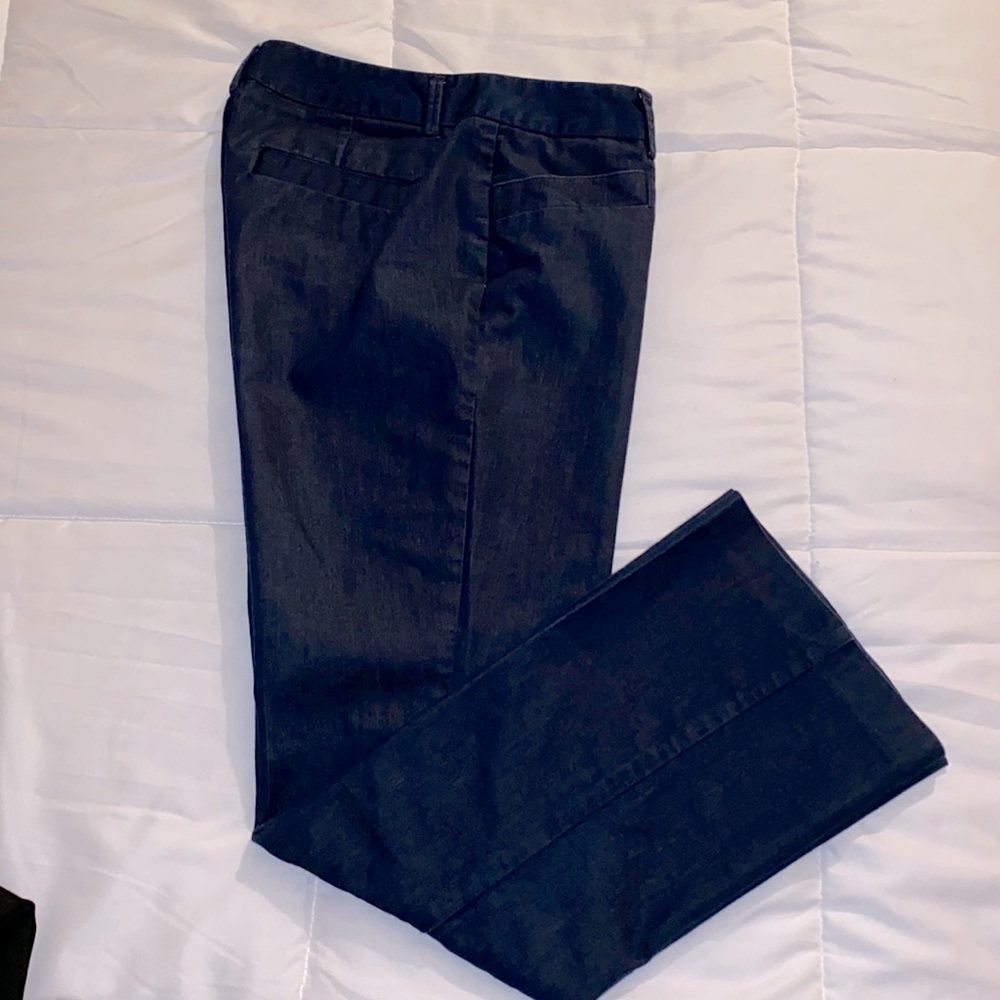 EXPRESS/Columnist NAVY Pants. Size 6S